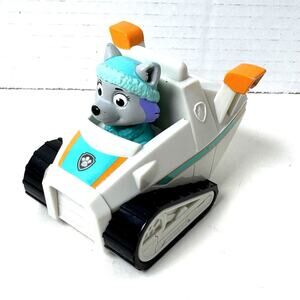 Paw Patrol Spin Master Everest Snow Plough Vehicle And Everest Figure